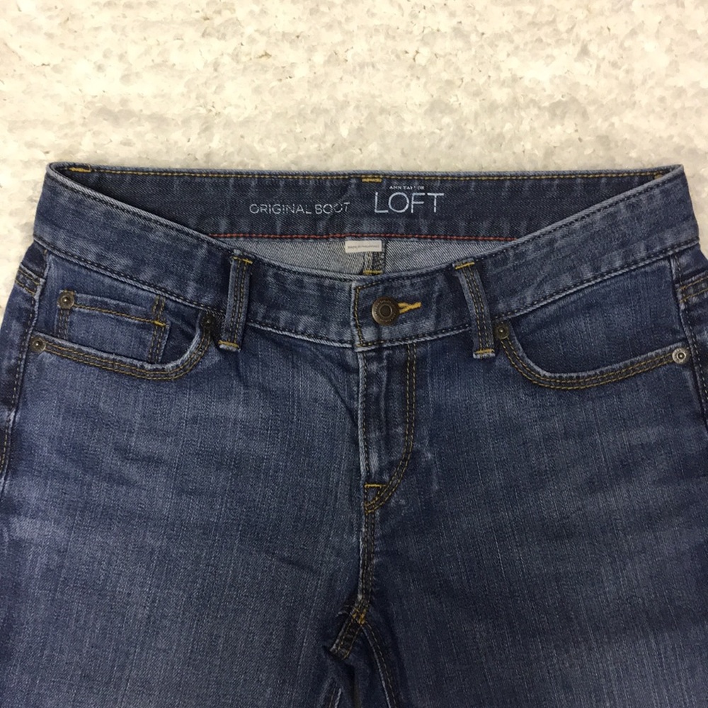 LOFT Original Boot Cut Jeans